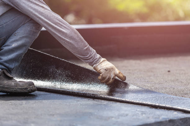 Professional Emergency Waterproofing technician working in Millbourne, PA